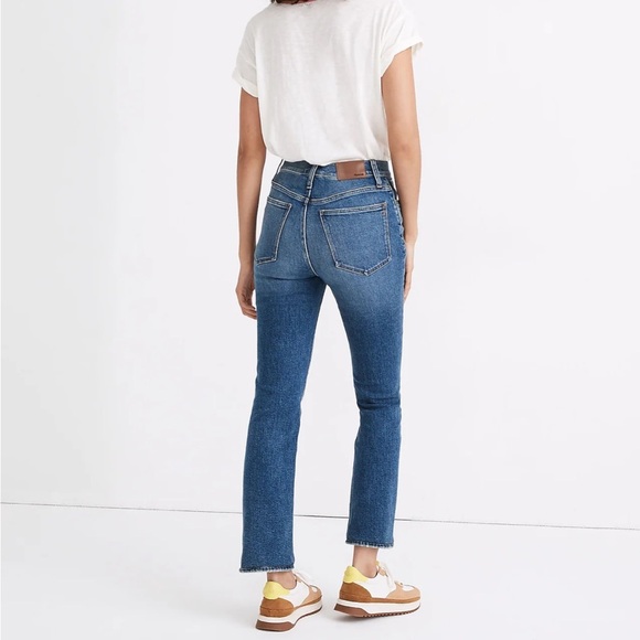 Madewell Slim Demi-Boot Jeans in Northaven Wash Size 23 EUC N0551 - Picture 5 of 10